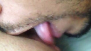 Eating a beautiful teen pussy - Closeup HD